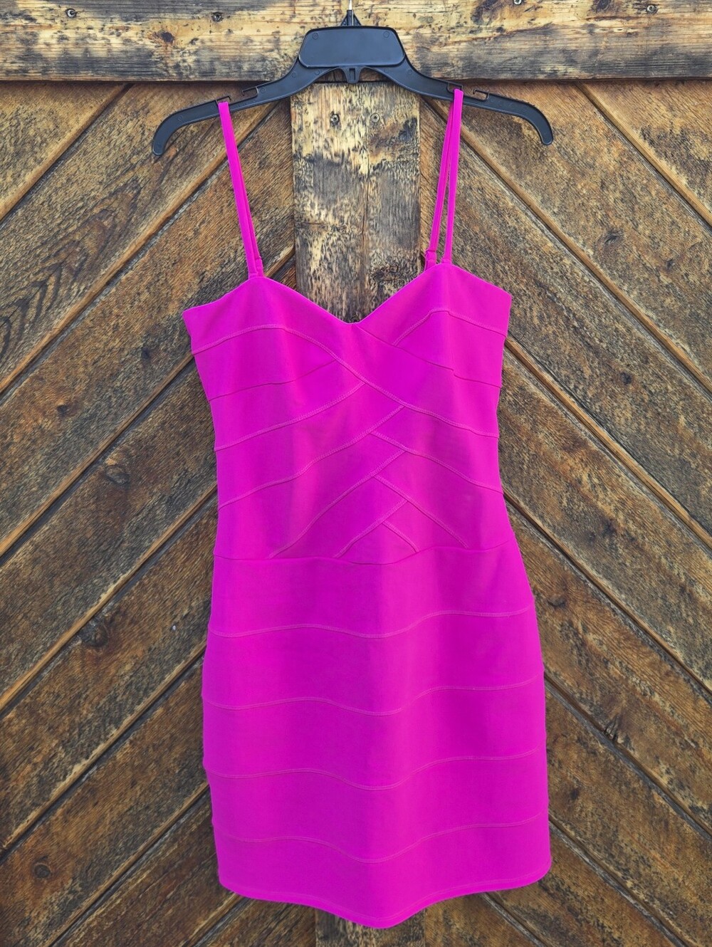 NWOT Laundry by Shelli Segal Convertible/Strapless Bandage Dress - Picture 7 of 9